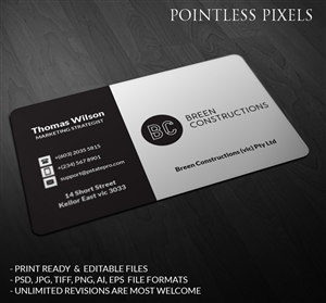 Karten-Design von Pointless Pixels India für dieses Projekt | Design: #5236071