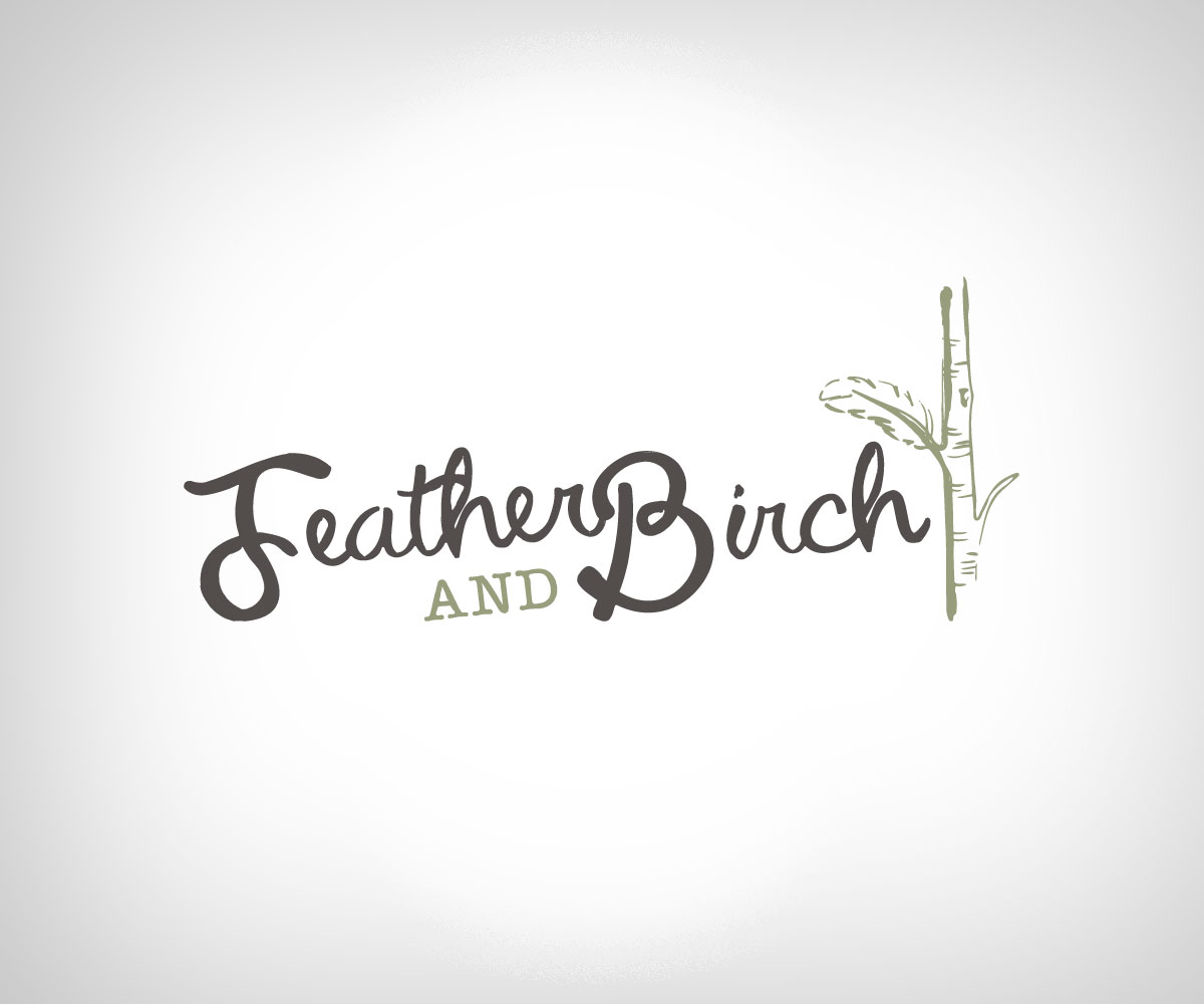 Logo Design by amy claire thompson for Feather & Birch | Design #5257340