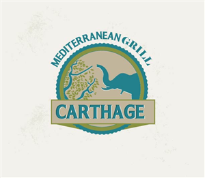 Logo Design by uniquetarget for Carthage Mediterranean Grill | Design: #5203624