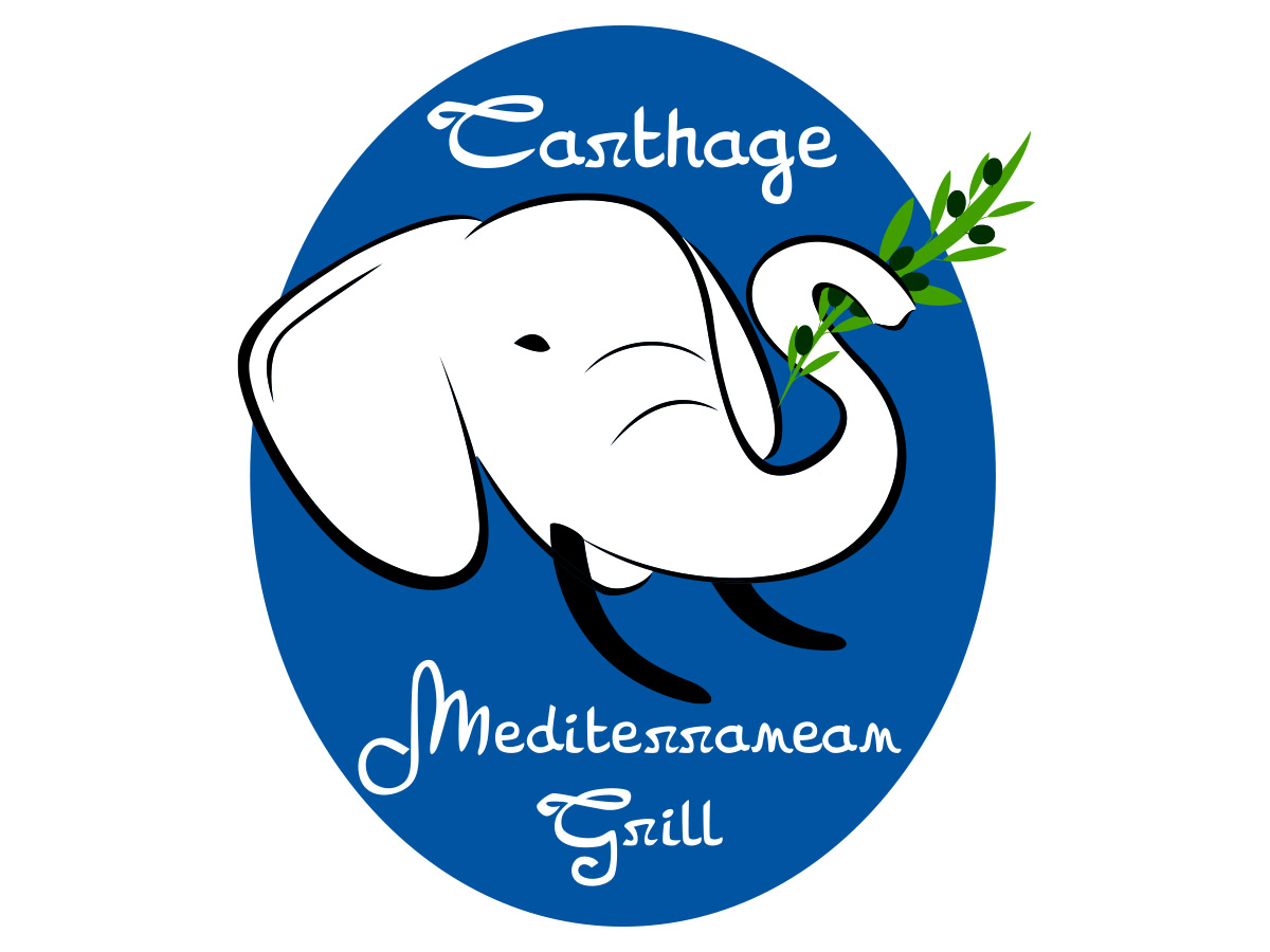 Diseño de Logo por LaureNav para Carthage Mediterranean Grill | Diseño #5210188
