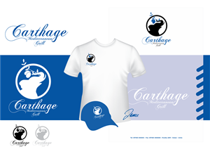 Logo Design by WaelSwid for Carthage Mediterranean Grill | Design #5227443