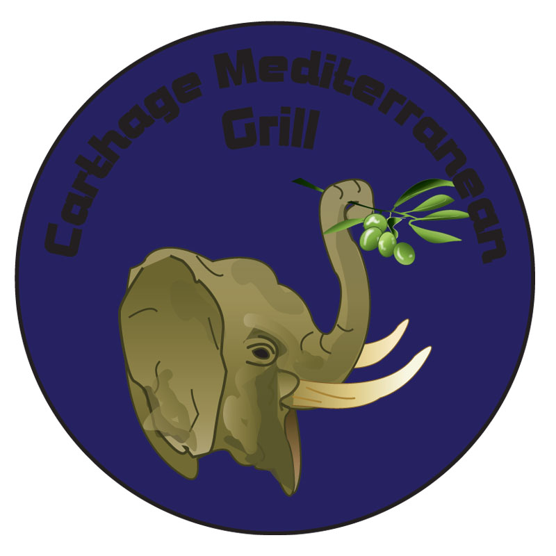 Diseño de Logo por ktgrandy para Carthage Mediterranean Grill | Diseño #5240960