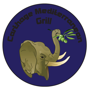 Diseño de Logo por ktgrandy para Carthage Mediterranean Grill | Diseño: #5240960