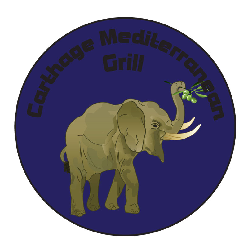 Diseño de Logo por ktgrandy para Carthage Mediterranean Grill | Diseño #5240961