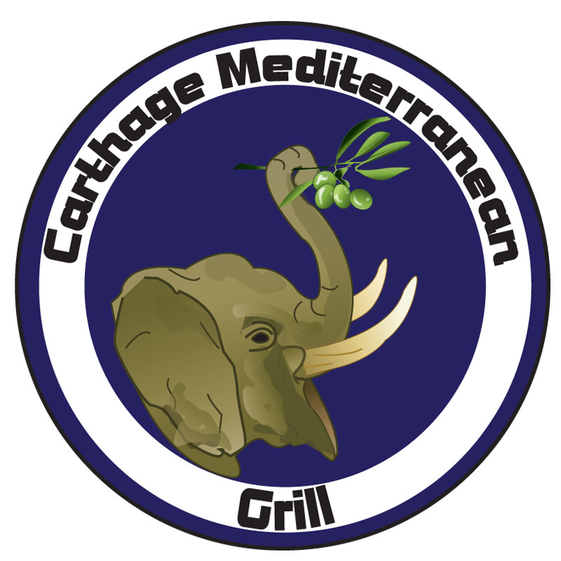 Diseño de Logo por ktgrandy para Carthage Mediterranean Grill | Diseño #5240963