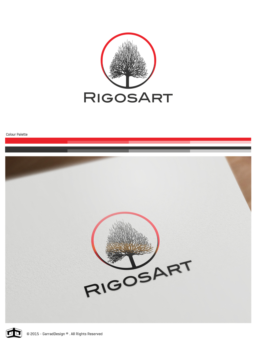Logo Design by garrad for RigosArt | Design #5210048