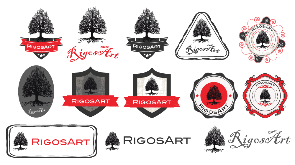 Logo Design by Selda for RigosArt | Design #5260730