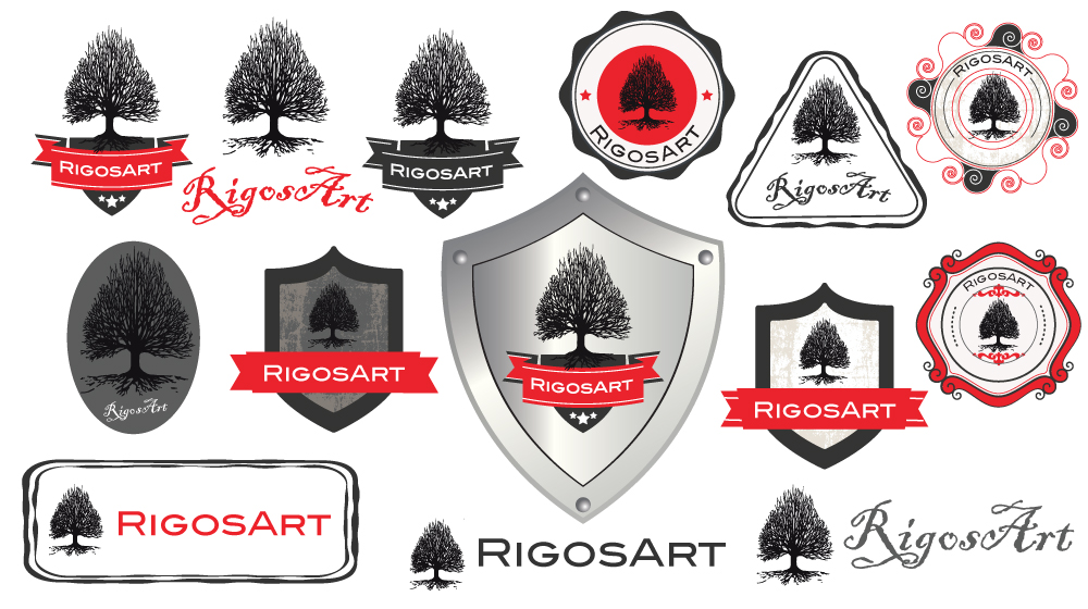 Diseño de Logo por Selda para RigosArt | Diseño #5278052