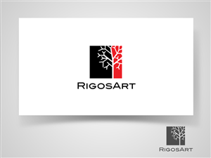 Logo Design by Mirela78 for RigosArt | Design #5245910