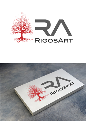 Logo-Design von Wally_F für RigosArt | Design: #5272405