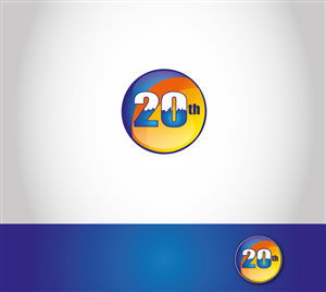 20 YEAR BADGE | Icon Design by DUAL DESIGNER