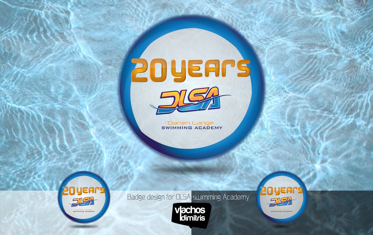 Diseño Con Ícono por Dimitris V para DARREN LANGE SWIMMING ACADEMY | Diseño #1485046