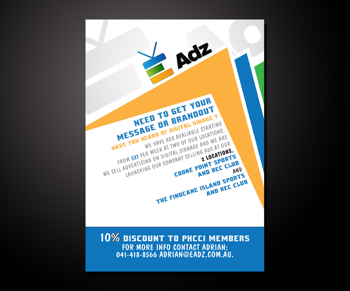 Poster Design by Mainstream Graphix for this project | Design #1471861