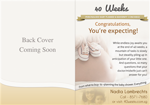 Broschüren-Design von Creative Chamber für 40 Weeks | Design: #1471333