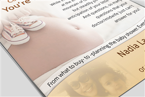 Broschüren-Design von Creative Chamber für 40 Weeks | Design: #1472454