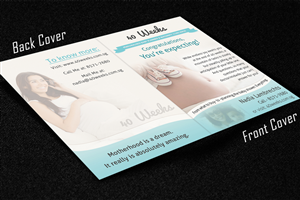Broschüren-Design von Creative Chamber für 40 Weeks | Design: #1472475