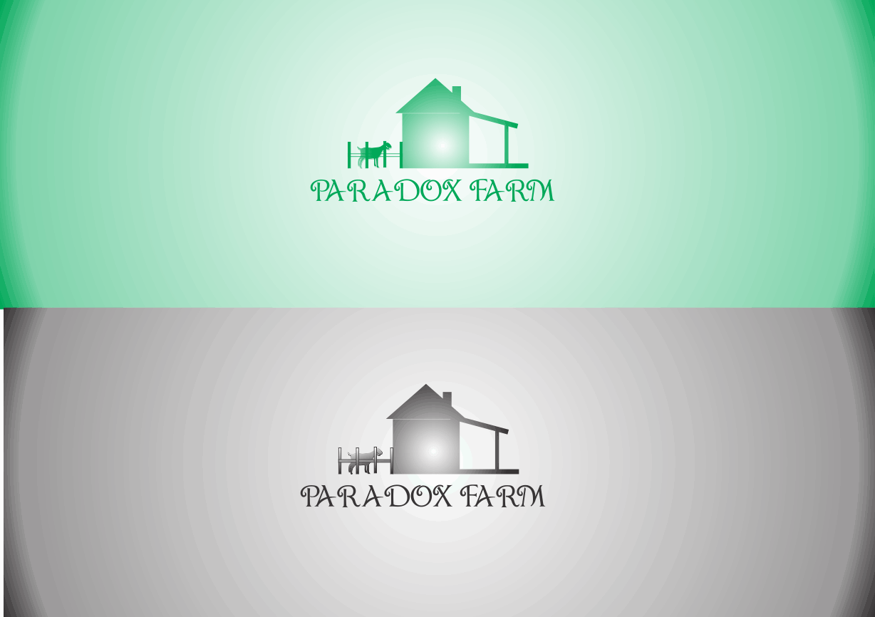 Diseño de Logo por AwayanCity para Paradox farm creamery | Diseño #5256609