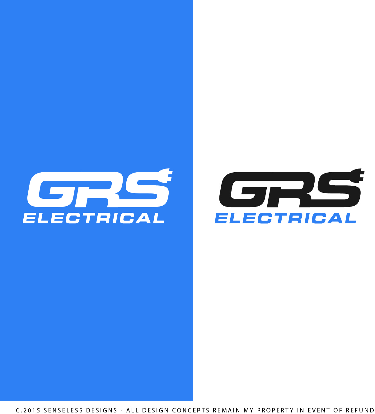 Logo Design by Senseless for GRS electrical | Design #5208839
