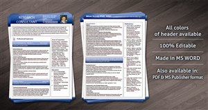 Resume Design by Creative Chamber for this project | Design: #1479218