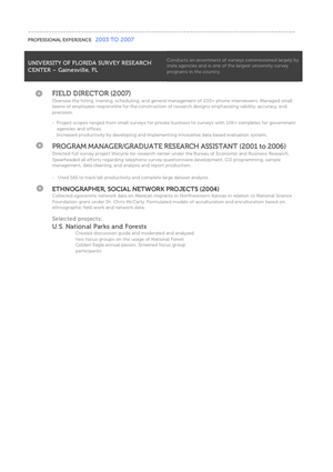 Resume Design by  Hypnotist for this project | Design: #1490598