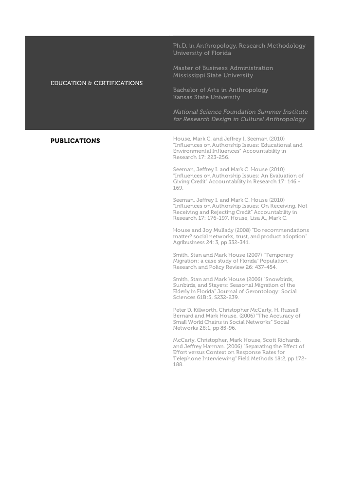 Resume Design by  Hypnotist for this project | Design #1490600
