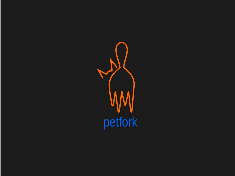 Logo-Design von Mirela78 für Petfork | Design #1497709