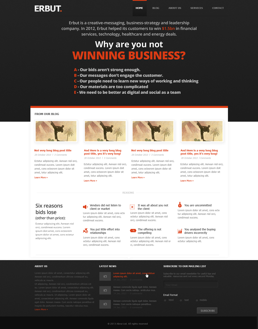 Wordpress Design by Violeta Pironkova for this project | Design #1458144