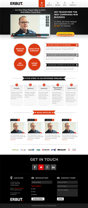 Wordpress Design by Mayank Patel for this project | Design: #1463472