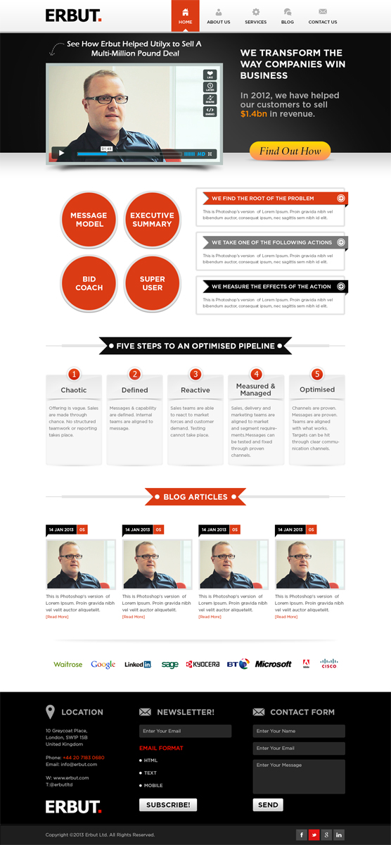 Wordpress Design by Mayank Patel for this project | Design #1463481