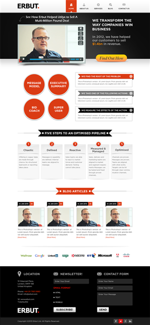Wordpress Design by Mayank Patel for this project | Design: #1463481