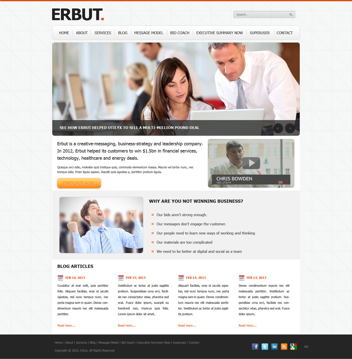 Wordpress Design by pb for this project | Design #1472815