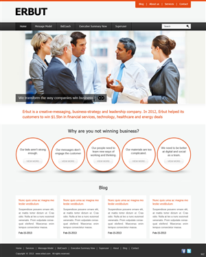 Wordpress Design by pb for this project | Design: #1472834