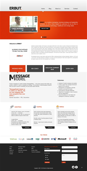 Wordpress Design by pb for this project | Design: #1478584
