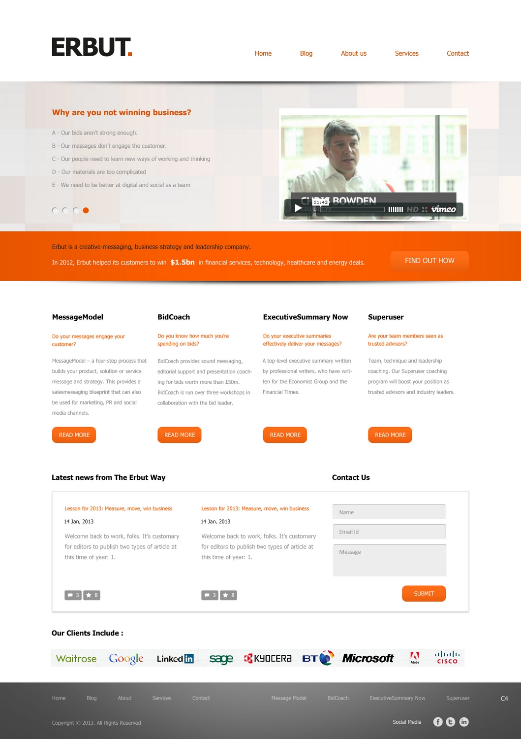 Wordpress Design by pb for this project | Design #1478586