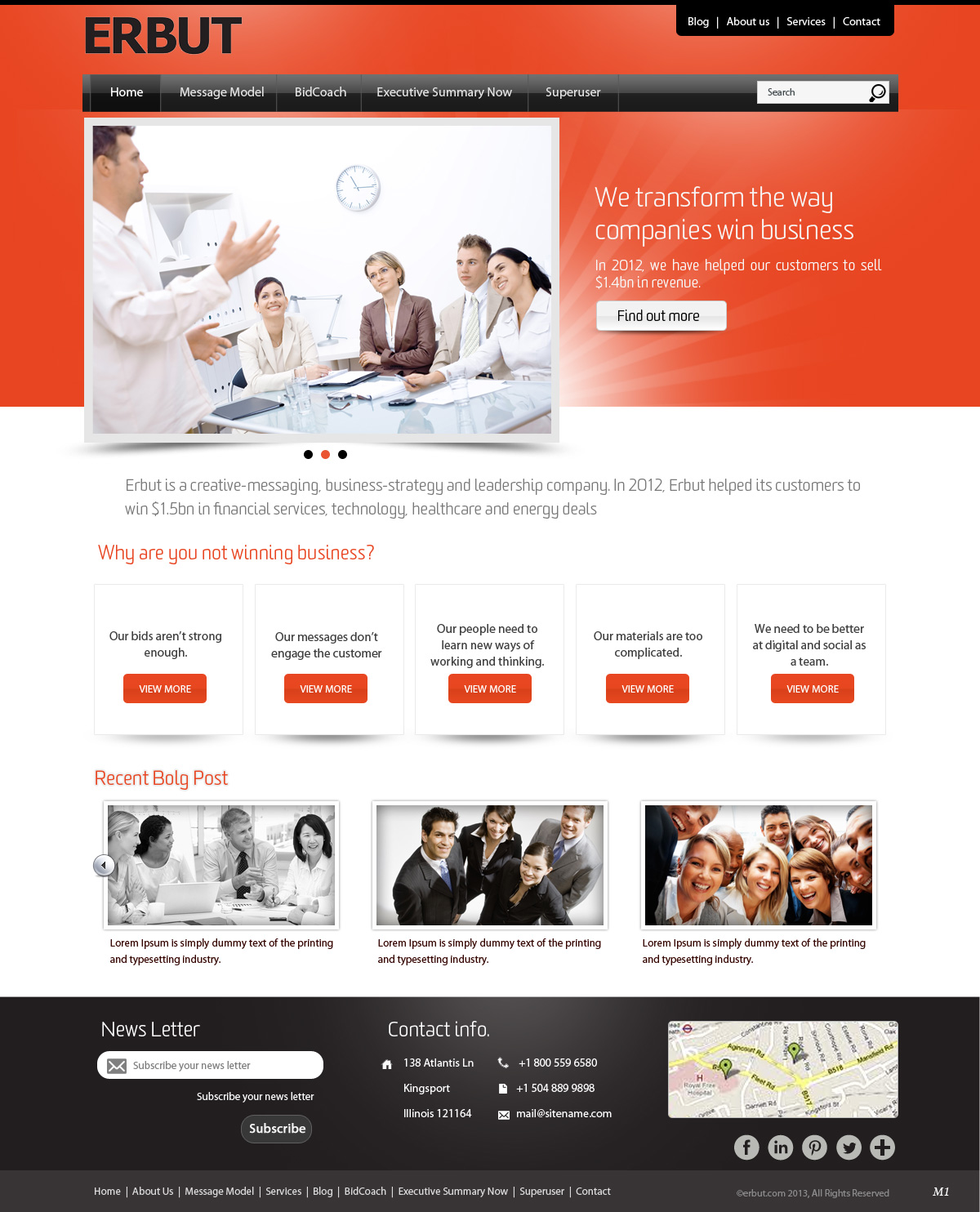 Wordpress Design by pb for this project | Design #1478587