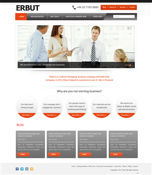 Wordpress Design by pb for this project | Design: #1478589