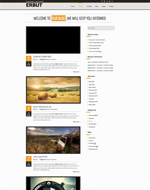 Wordpress Design by schk for this project | Design: #1468350