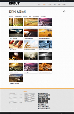 Wordpress Design by schk for this project | Design: #1468356