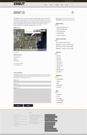 Wordpress Design by schk for this project | Design: #1468362