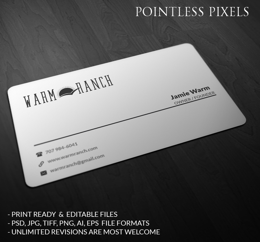 Visitenkarten-Design von Pointless Pixels India für dieses Projekt | Design #5216727