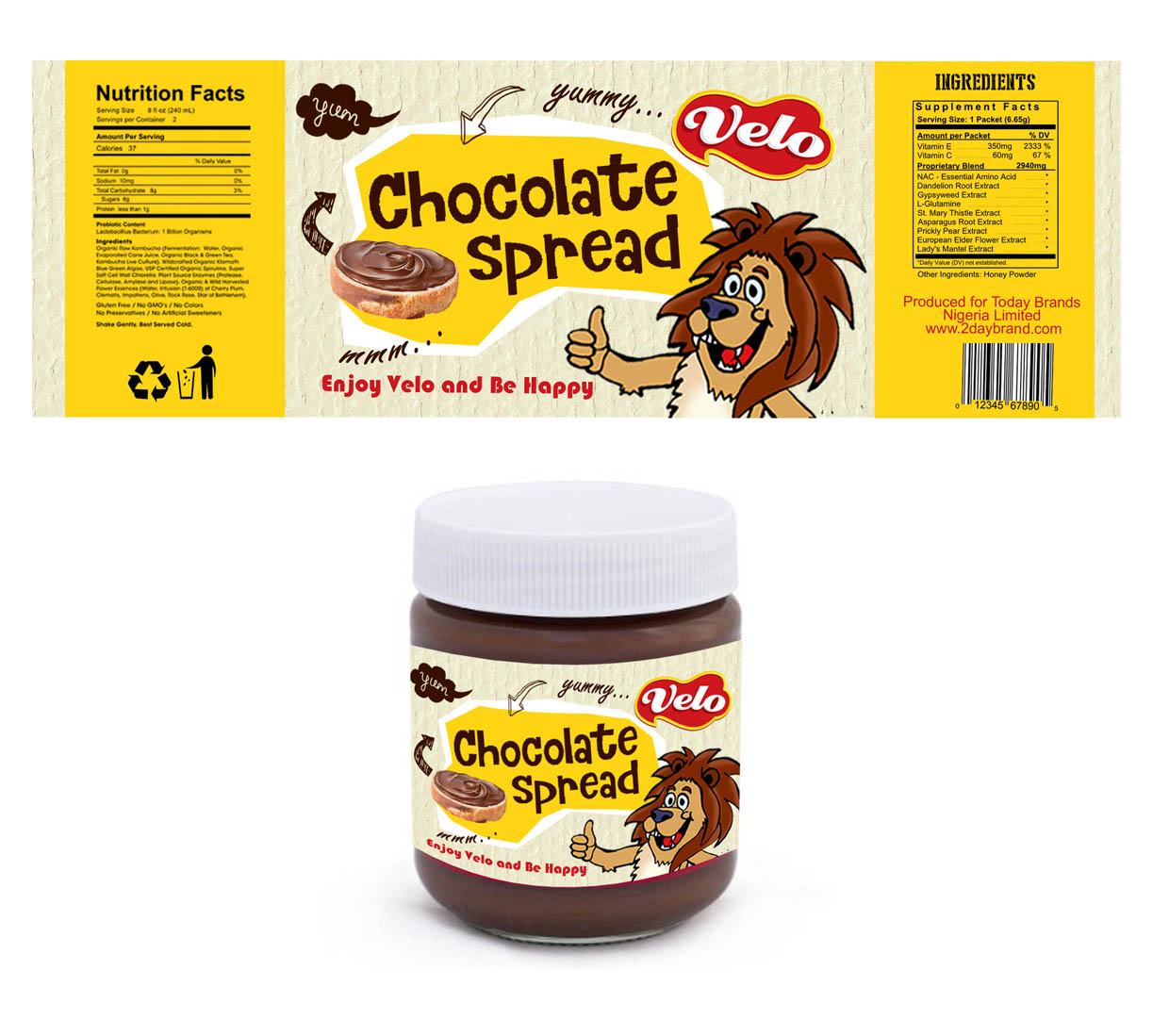Packaging Design by AnaMilica for Today Brands Limited  | Design #5264850