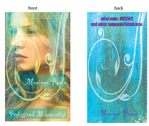 Business Card Design by Nishu Raina