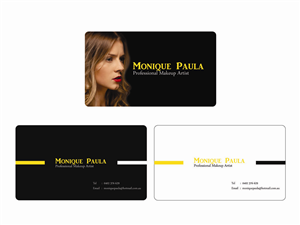 Business Card Design by Vanathy for this project | Design: #296294