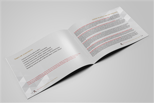 Update the look of Estate Planning booklet to a classic. timeless, professional look | Catalogue Design by lookedaeng