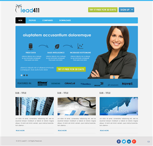 Web Design by pb for this project | Design: #1461444