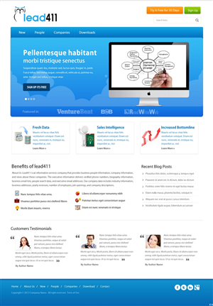 Web Design by pb for this project | Design: #1461466