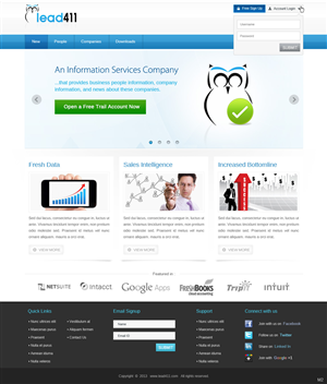 Web Design by pb for this project | Design: #1461469