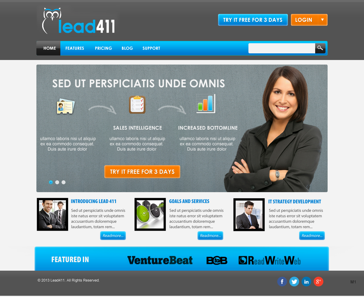 Web Design by pb for this project | Design #1504808