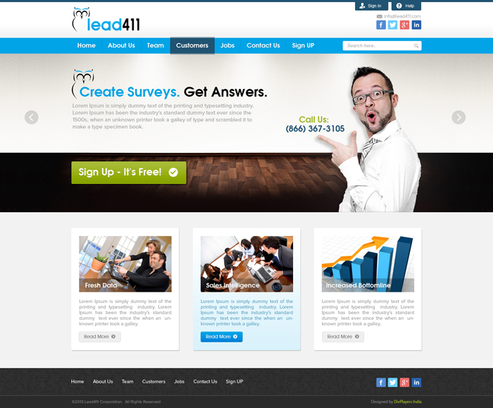 Web Design by the-lion-king for this project | Design #1472049