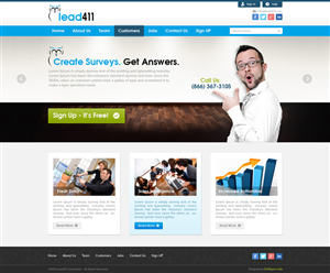 Web Design by the-lion-king for this project | Design: #1472049